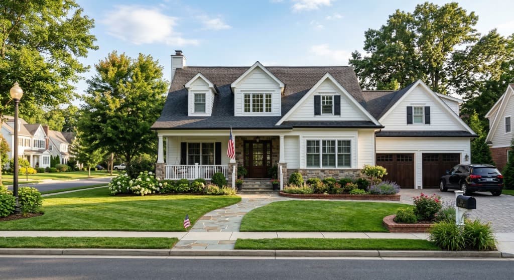 Beautiful home exterior